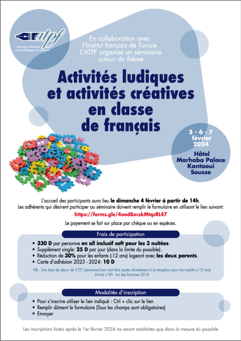 Activités créatives et ludiques pour apprendre le français en classe.