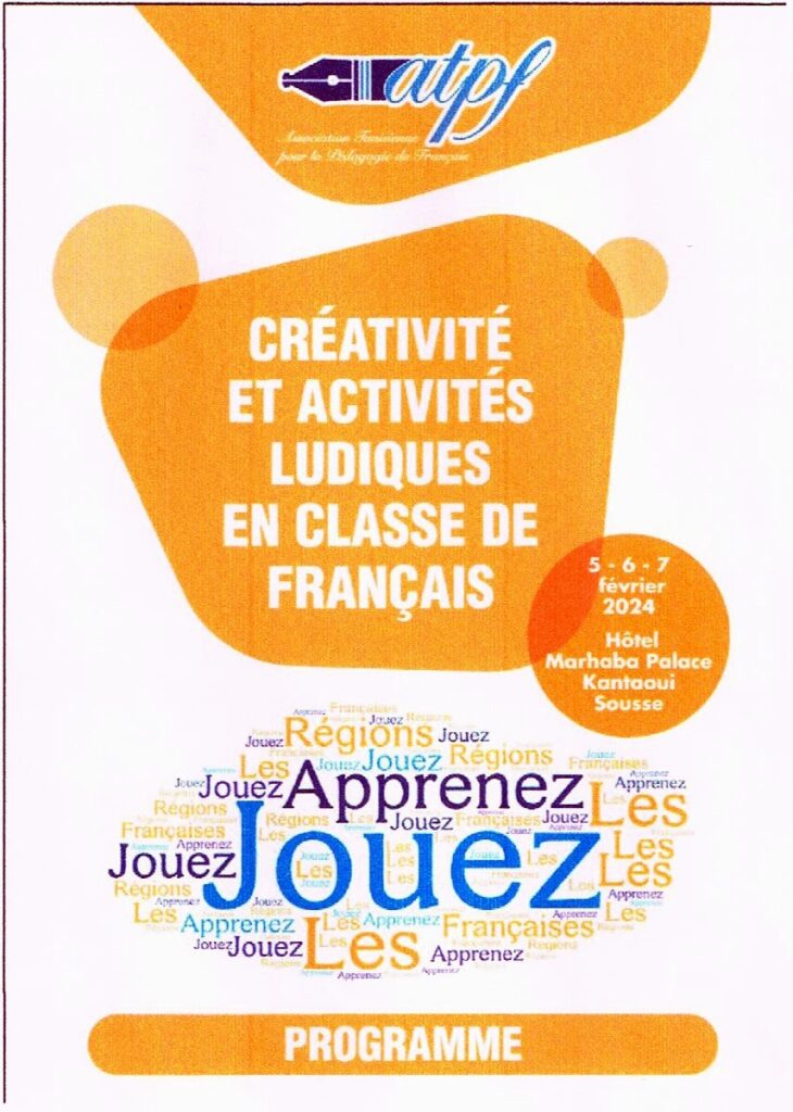 Atelier pédagogique pour la créativité et activités ludiques en français.